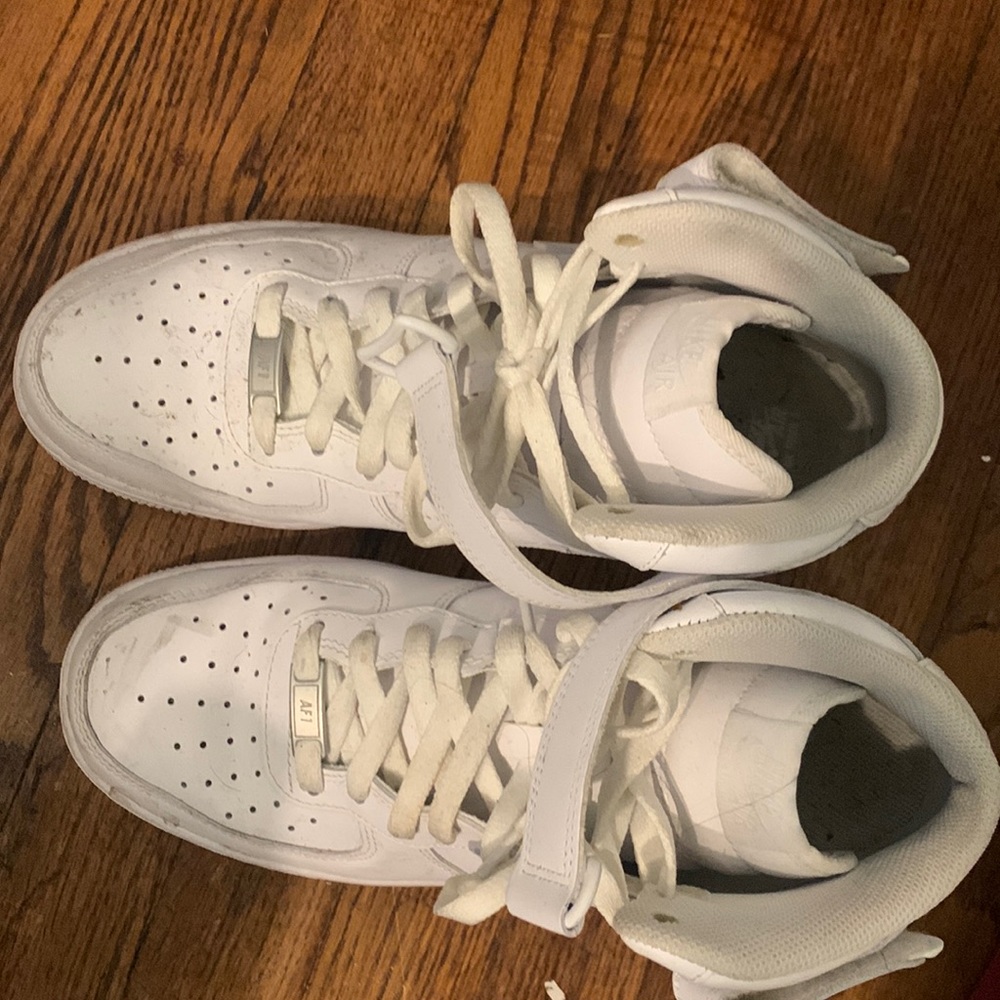 High top Air Force ones